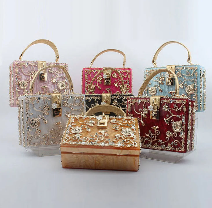 Daisy Floral Evening Bags