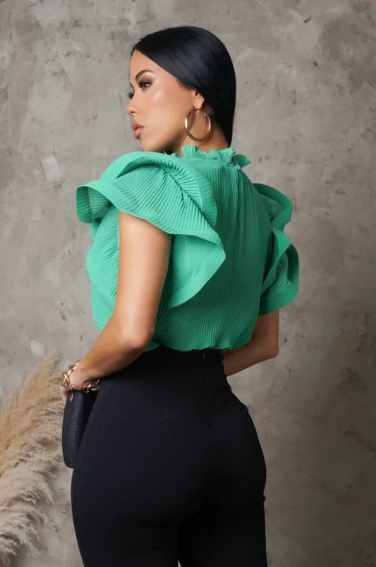 Once More Top- Green
